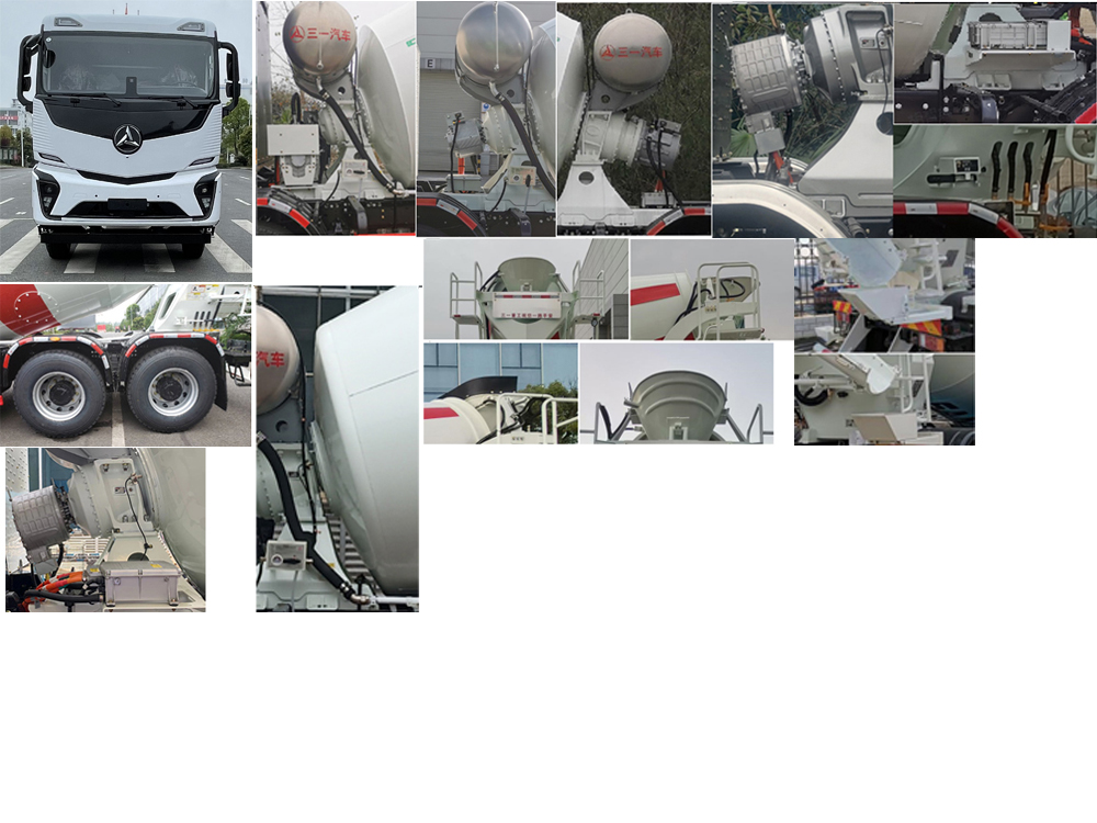 三一牌SYM5310GJB4BEV3純電動混凝土攪拌運輸車公告圖片