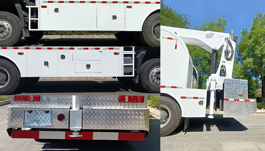 奈森聯(lián)合牌XNS5250TCS測試井架車公告圖片