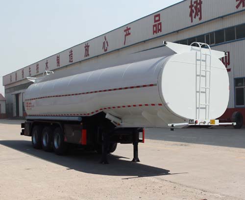 庄宇牌11.8米31.2吨3轴液态食品运输半挂车(ZYC9400GYS)