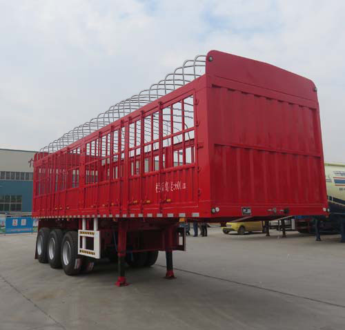 庄宇牌11.5米34.5吨3轴仓栅式运输半挂车(ZYC9403CCY)