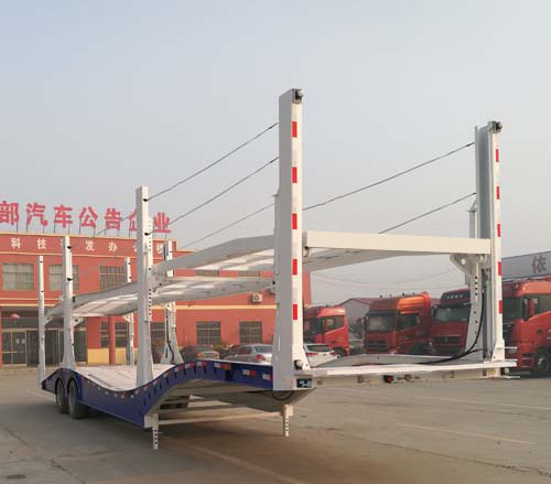 庄宇牌13.8米13.6吨2轴乘用车辆运输半挂车(ZYC9202TCC)