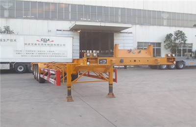 常春宇创牌14米35.7吨3轴集装箱运输半挂车(FCC9406TJZB)
