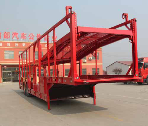 庄宇牌13.8米13.6吨2轴乘用车辆运输半挂车(ZYC9201TCC)