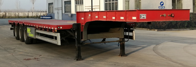 瑞宜达牌13.7米34.1吨3轴低平板半挂车(LLJ9401TDP)