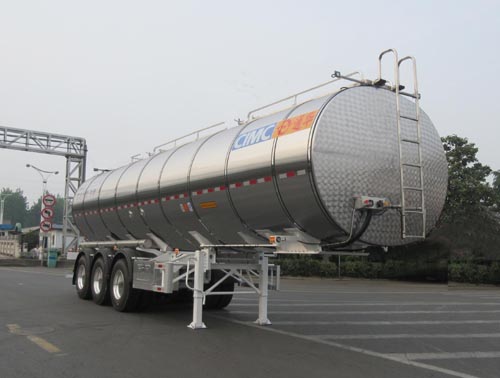 通华牌10.6米32.3吨3轴液态食品运输半挂车(THT9402GYSG)