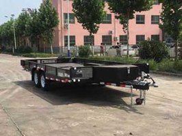 中置轴挂车