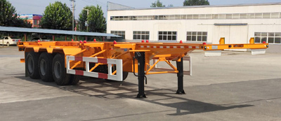 鲁畅达牌13米34.5吨3轴集装箱运输半挂车(LCD9400TJZ40)