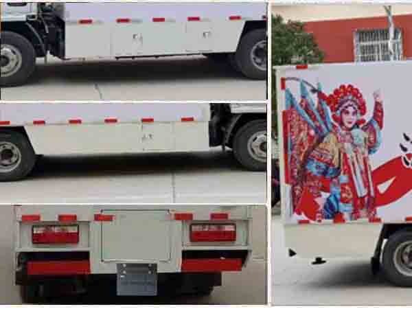 程力威牌CLW5040XWTD6舞臺車公告圖片