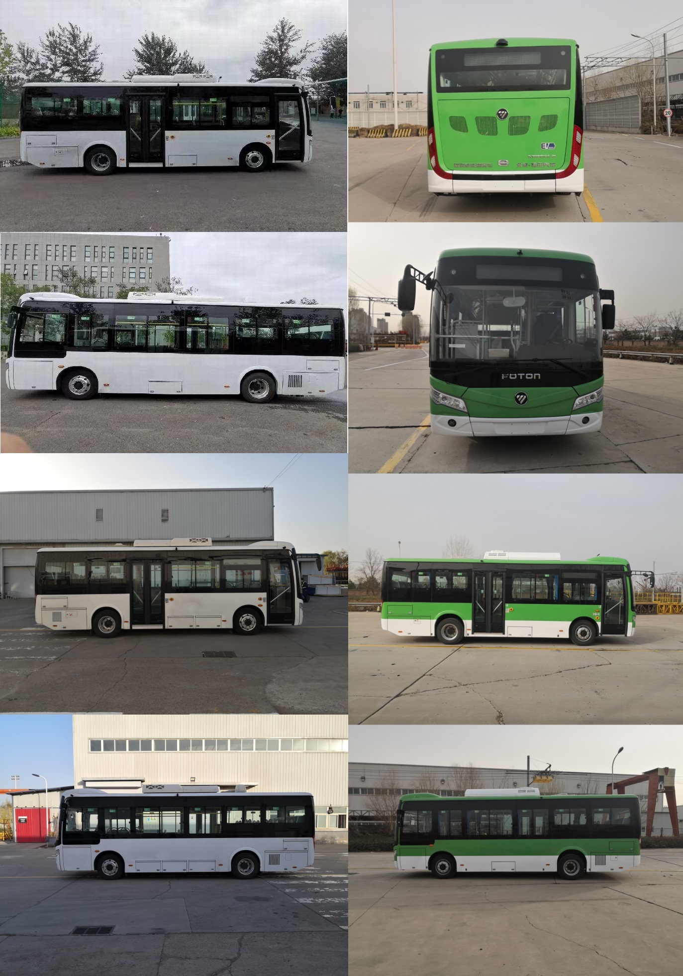 福田牌BJ6851EVCA-31纯电动城市客车公告图片