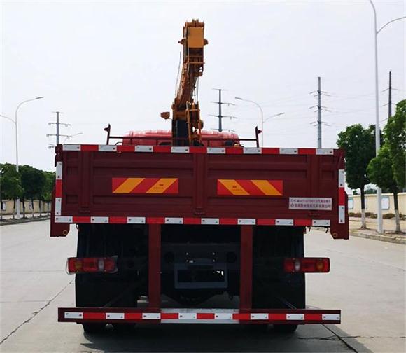 東風牌DFZ5161JSQSZ6D隨車起重運輸車公告圖片