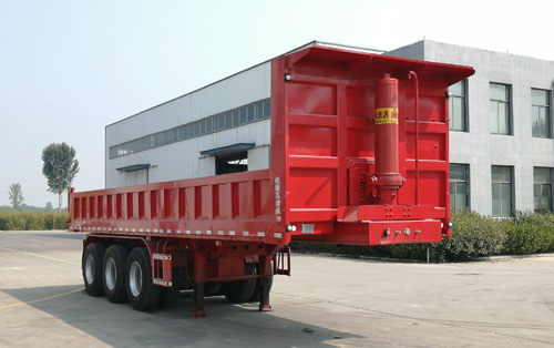 金牛强劲牌9.5米32.7吨3轴自卸半挂车(GCV9400ZHX)