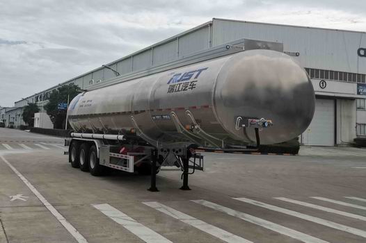 瑞江牌11.1米34.5吨3轴普通液体运输半挂车(WL9401GPGD43T)