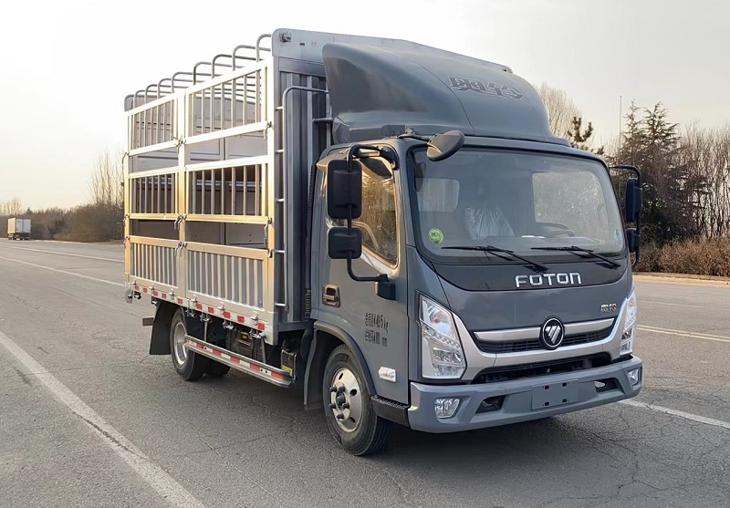 福田牌BJ5048CCY9JDA-AB1仓栅式运输车公告图片