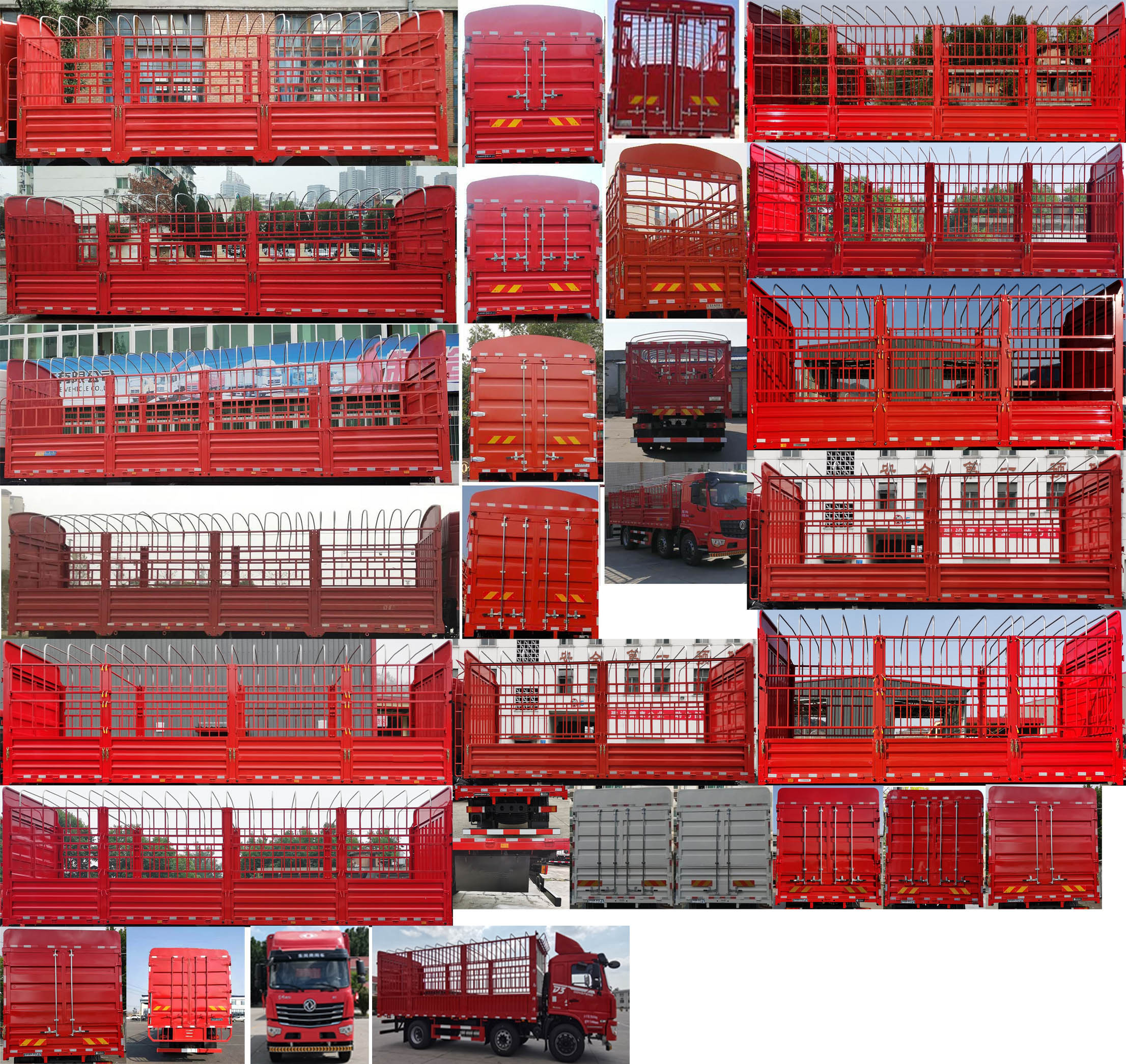 東風(fēng)牌DFV5253CCYGP6D1倉柵式運(yùn)輸車公告圖片