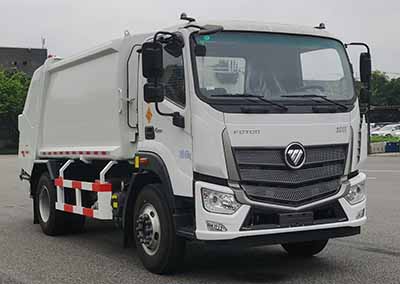 山花牌JHA5144ZYSBJA6壓縮式垃圾車公告圖片