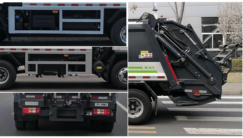 宇通牌YTZ5081ZYST0D6壓縮式垃圾車公告圖片