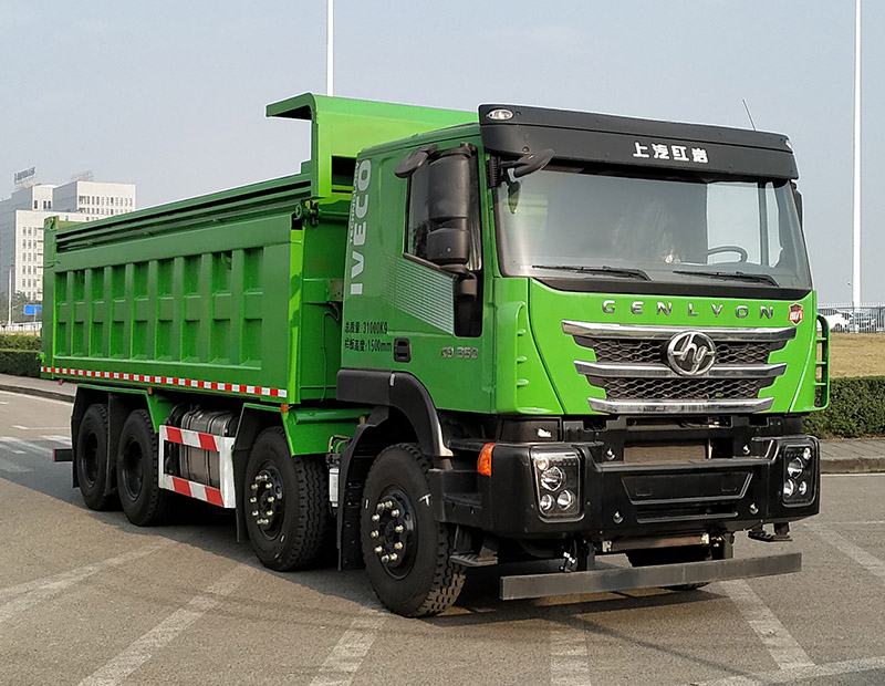 紅巖牌CQ5317ZLJHV09306自卸式垃圾車公告圖片