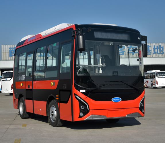 开沃牌6.1米10-14座纯电动低入口城市客车(XQX6600EVD)