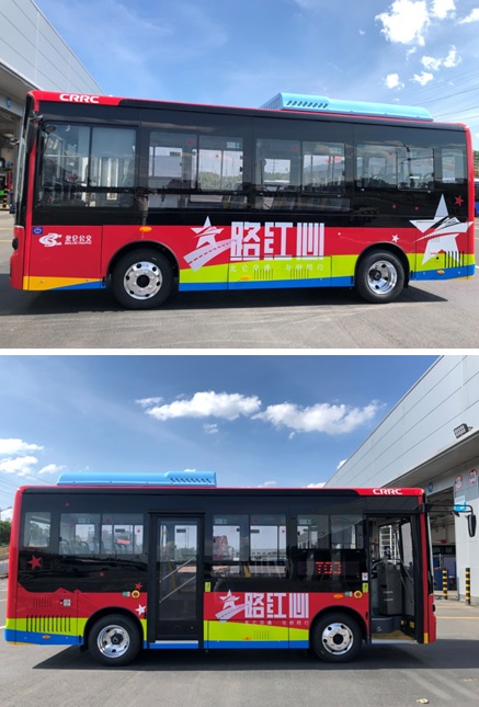 中国中车牌CSR6650GLEV1纯电动城市客车公告图片
