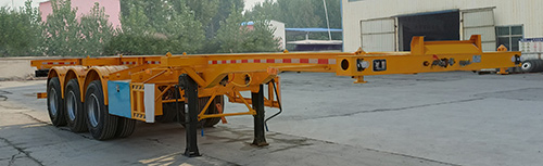 事业永盛牌11米35.2吨3轴集装箱运输半挂车(LYS9401TJZ30)