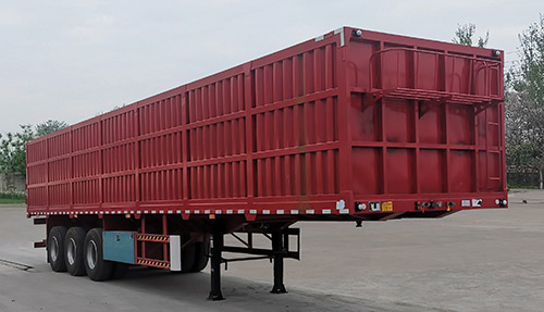 事业永盛牌13米32.2吨3轴厢式运输半挂车(LYS9401XXY)