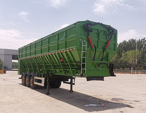 华劲牌11.5米30.2吨3轴散装粮食运输半挂车(LHS9401ZLS)