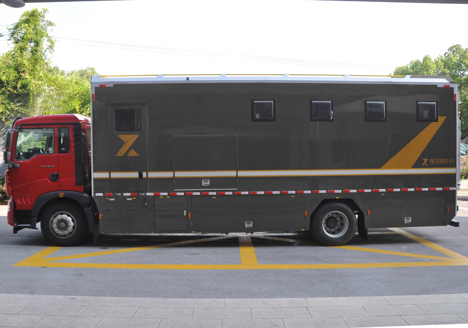 振翔股份牌ZXT5140XLYE6淋浴車公告圖片