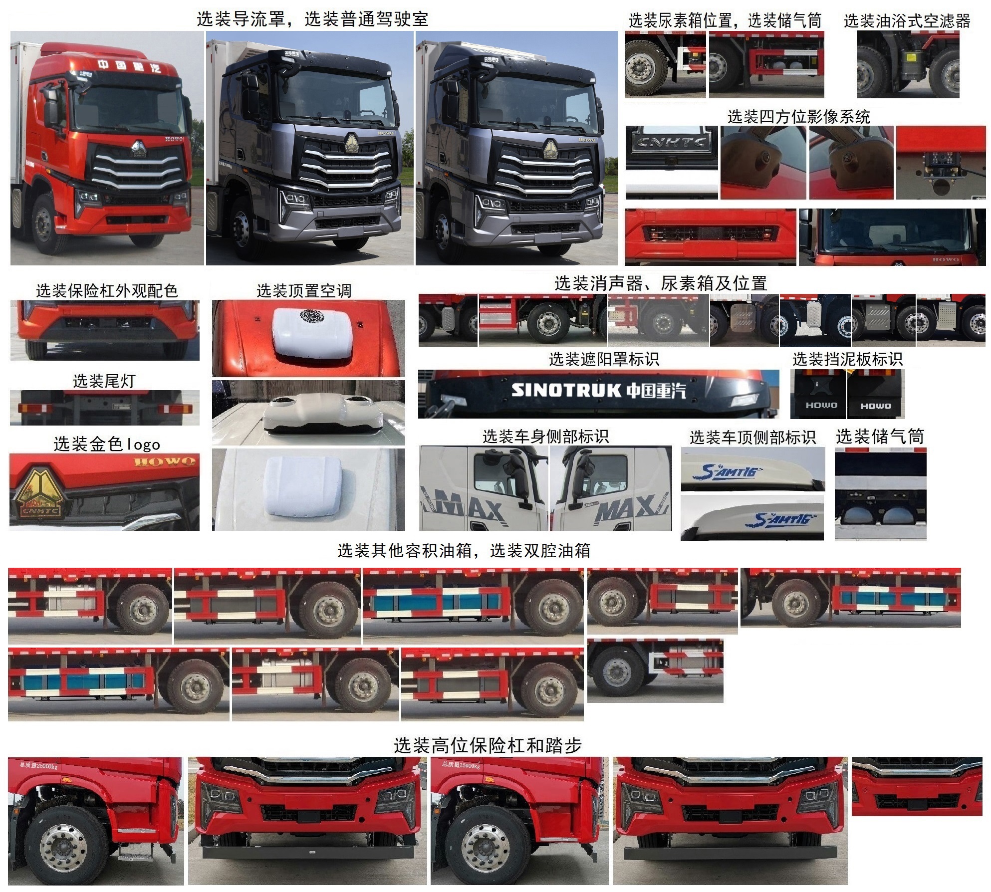 豪沃牌ZZ5257XLCN54CKF1冷藏車公告圖片