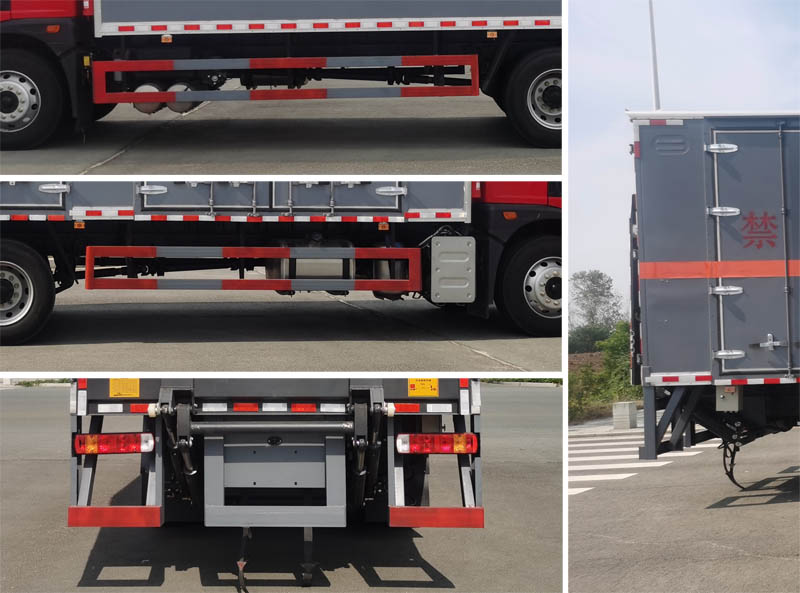 大力牌DLQ5183XRQCA6易燃?xì)怏w廂式運(yùn)輸車(chē)公告圖片