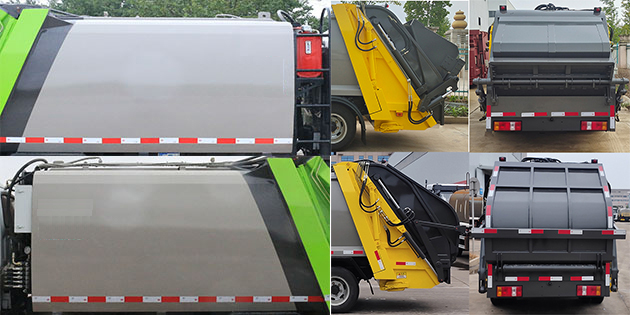 程力威牌CLW5040ZYS6KL壓縮式垃圾車公告圖片