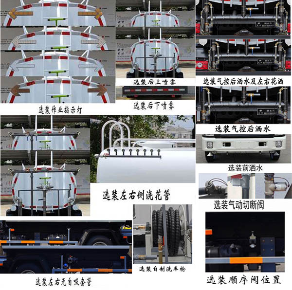 龙环牌FLM5076GSSFS6LH洒水车公告图片