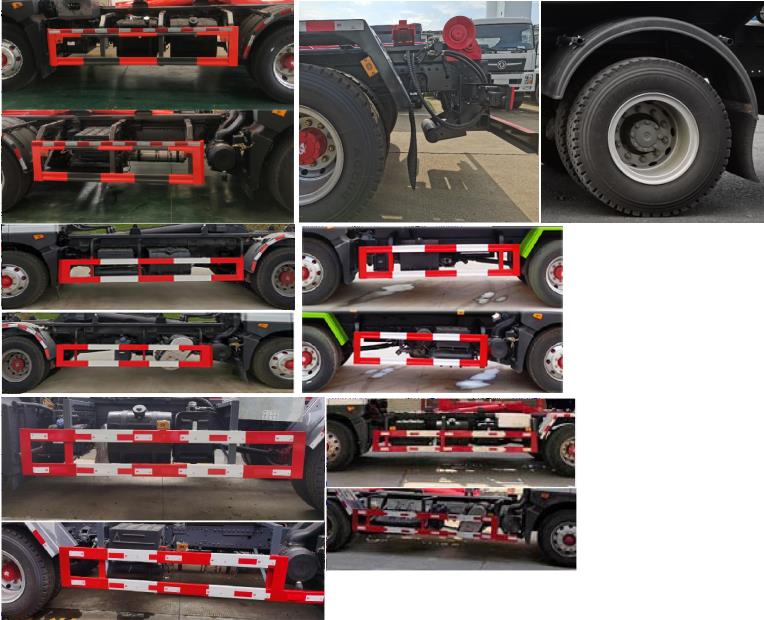 旺龍威牌WLW5180ZXXE車廂可卸式垃圾車公告圖片