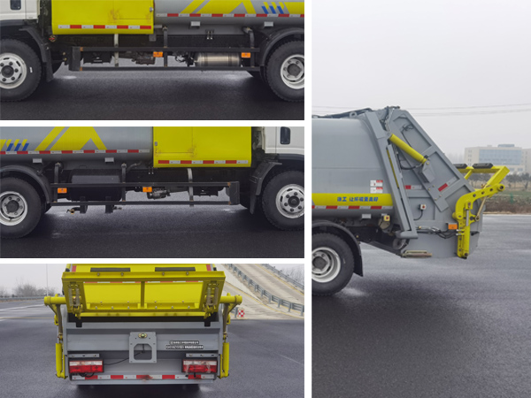 徐工牌XGH5100ZYSYBEV純電動(dòng)壓縮式垃圾車公告圖片