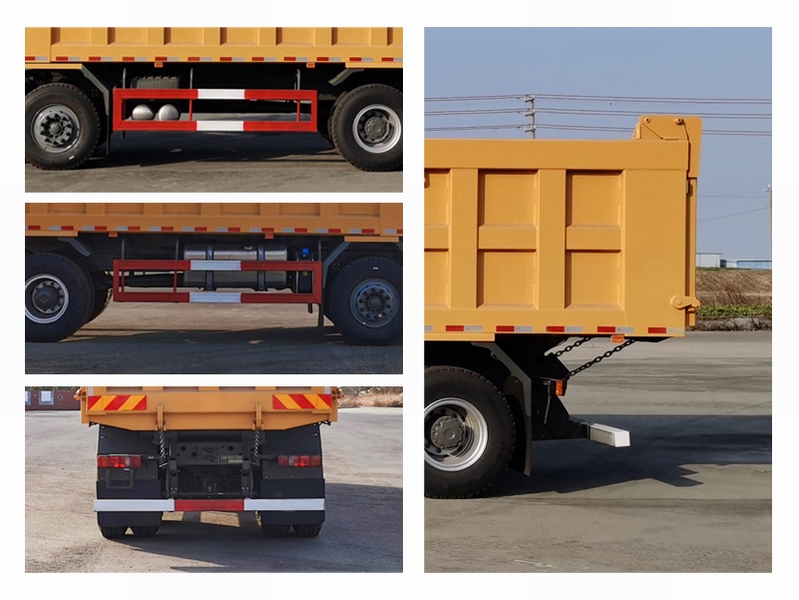 豪沃牌ZZ5317ZLJV386KF1自卸式垃圾車公告圖片