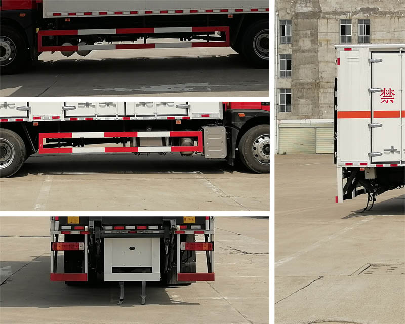 大力牌DLQ5183XRGCA6易燃固體廂式運(yùn)輸車公告圖片