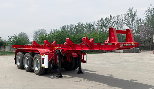 华劲牌9米35.4吨3轴运材半挂车(LHS9400TYC)