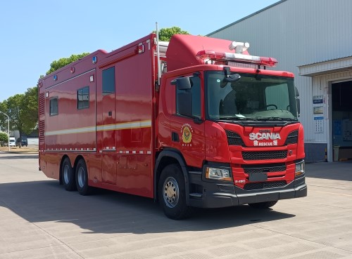 红都牌JSV5220TXFTZ4000通信指挥消防车