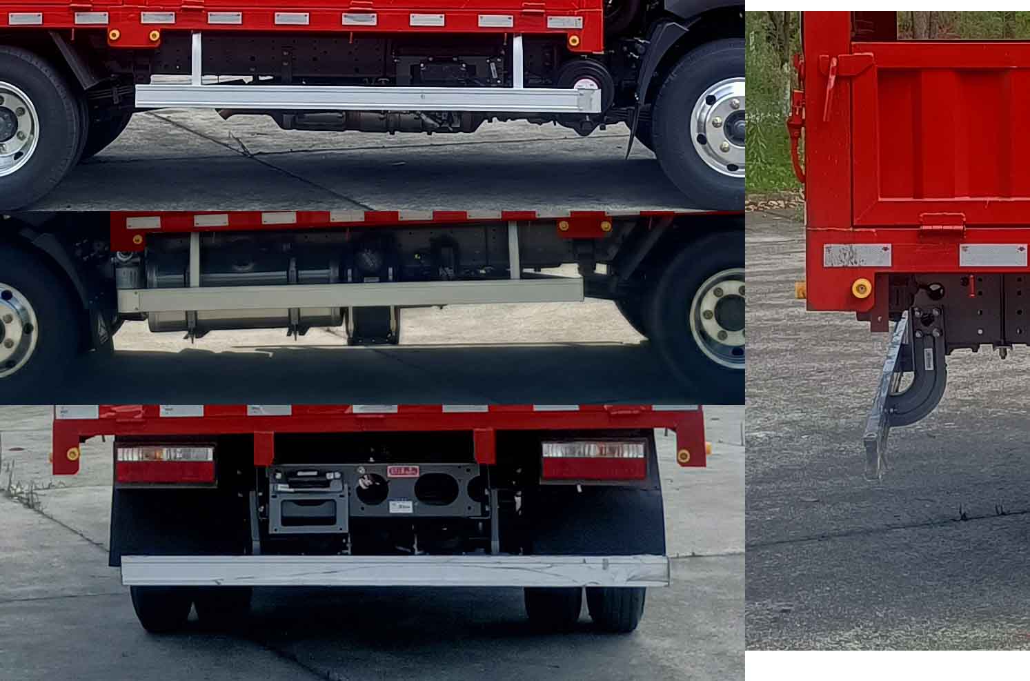 王牌牌CDW5044CCYG331DFA倉(cāng)柵式運(yùn)輸車公告圖片