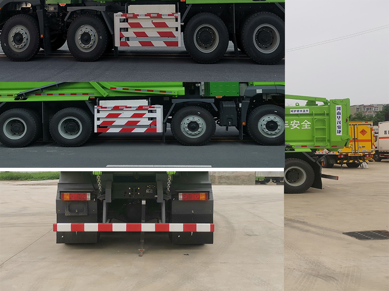 華茂駿捷牌LHC5310ZLJSXBEV純電動自卸式垃圾車公告圖片