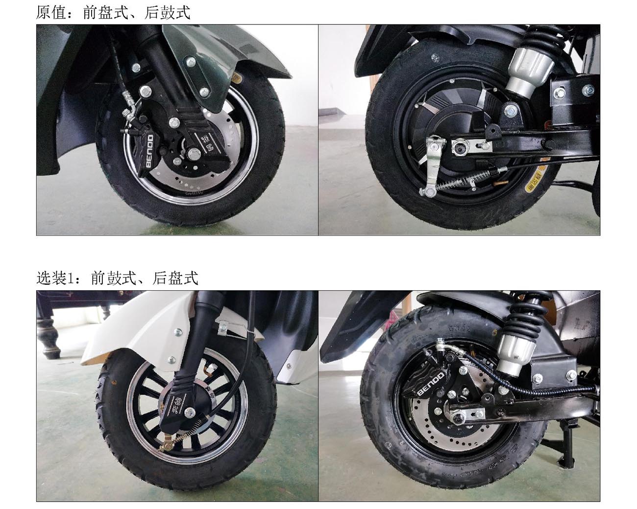 奔的魅力牌BD1500DT-3电动两轮摩托车公告图片