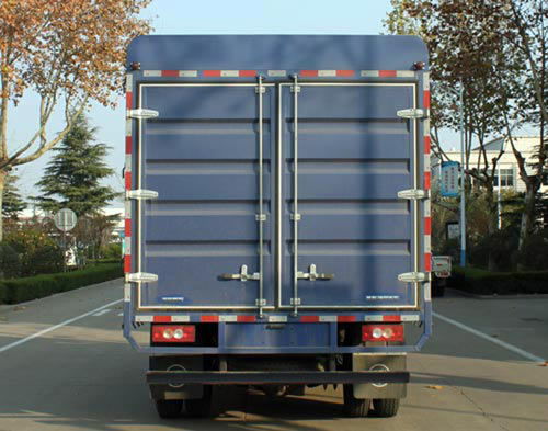 福田牌BJ5114CCYEPFD-03倉(cāng)柵式運(yùn)輸車公告圖片