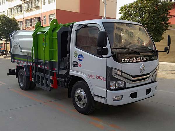 东风股份多利卡D6 CLW5070ZZZD6自装卸式垃圾车图片