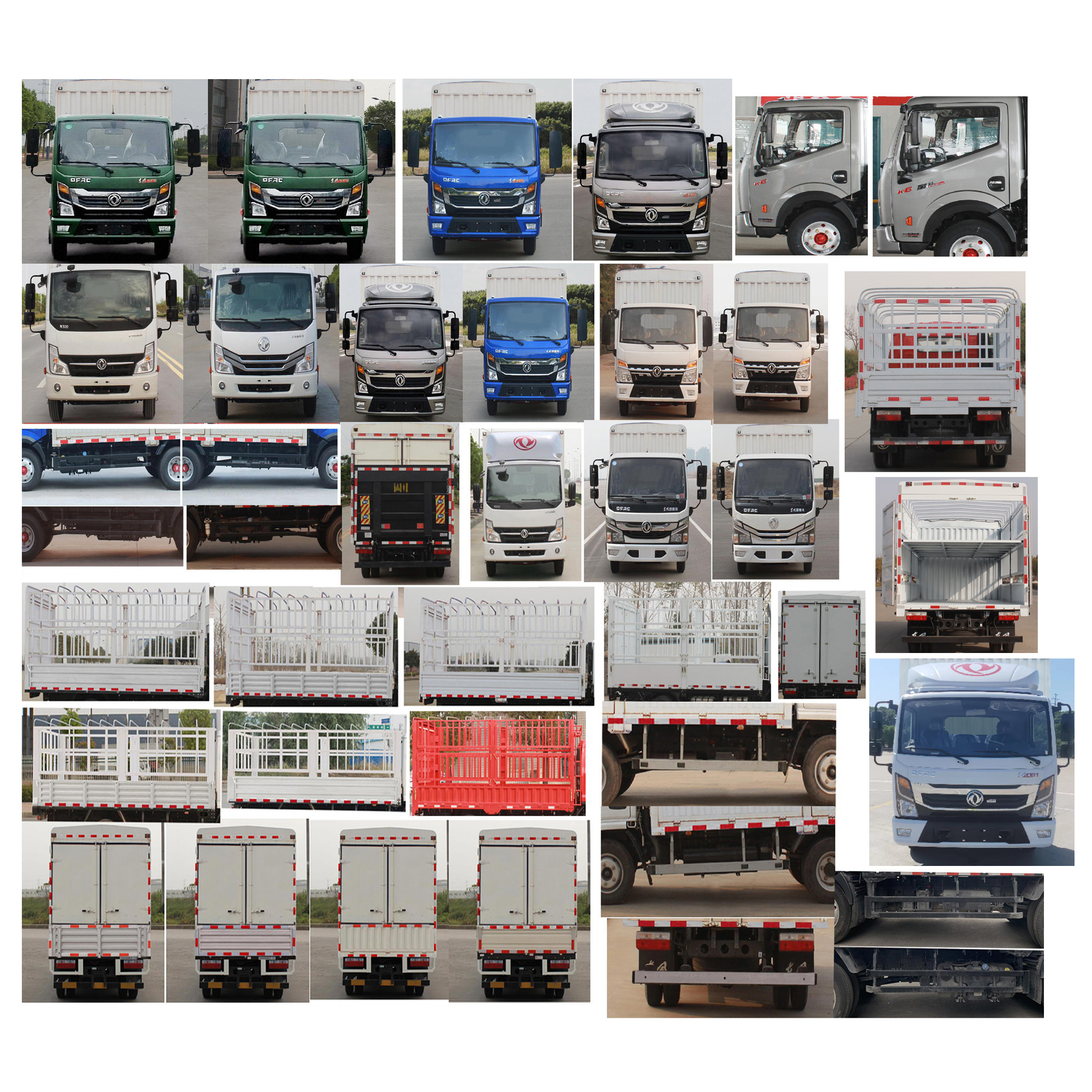 東風(fēng)牌EQ5042CCY3CDFAC倉柵式運輸車公告圖片