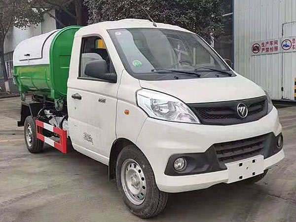 程力威牌CLW5030ZXXB6車廂可卸式垃圾車公告圖片