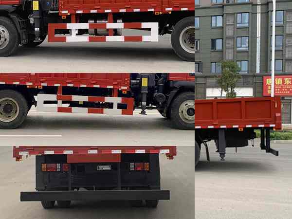 豪曼牌ZZ5118JSQG17FB0隨車起重運輸車公告圖片