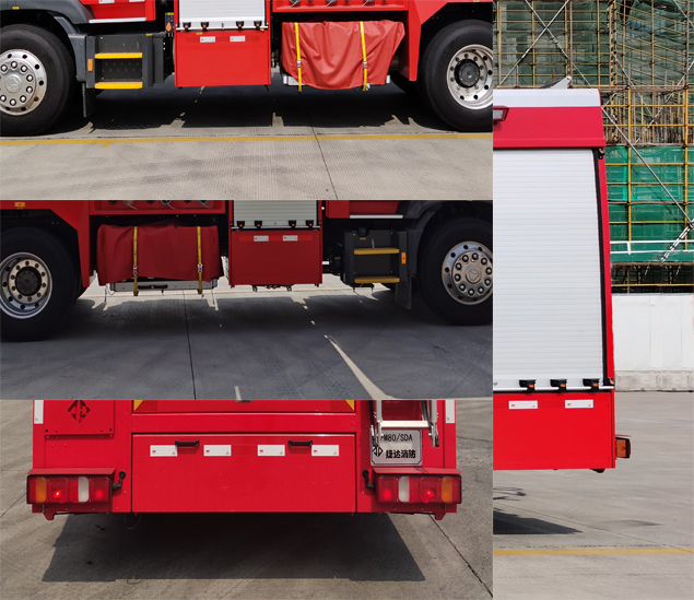 捷達消防牌SJD5190GXFPM80/SDA泡沫消防車公告圖片