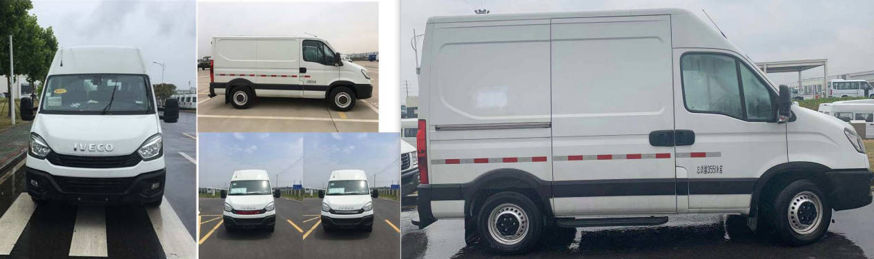 依維柯牌NJ5046XXYQE1廂式運(yùn)輸車公告圖片