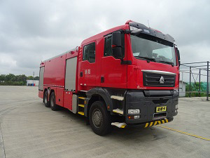 SJD5290GXFPM120/SDA型泡沫消防车图片