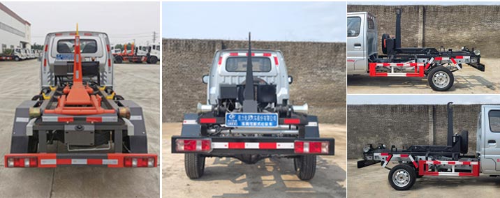 程力威牌CLW5020ZXXSDP車廂可卸式垃圾車公告圖片