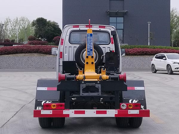 程力威牌CLW5032ZXXB6車廂可卸式垃圾車公告圖片